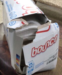 Bounce Free & Gentle Dryer Sheets, 240 Sheets, Unscented Fabric Softener Sheets, Hypoallergenic and Dermatologist Tested 28 71TG617JFFL 1