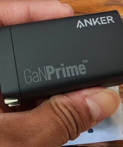 Anker USB C Charger, Anker GaNPrime 65W, 3-Port Fast Compact Foldable Wall Charger for MacBook Pro/Air, iPad Pro, Galaxy S22/S21, HP Spectre, Note 20/10+, iPhone 14/Pro, Pixel, and More Phantom Black 65 71TGLyzfTKL