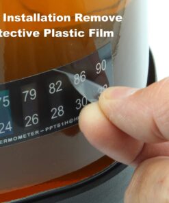 Alternative view of Wrap Around Kombucha Heater Belt | Propagate Pro Brewing and Fermentation Heat Mat Warmer | Keeps Your SCOBY Happy and Productive with Stickon Thermometer 1 3 inch x 20 inch