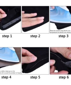 Outus Iron on Hem Tape Fabric Fusing Hemming Tape Wonder Web Adhesive Hem Tape for Pants Each 27 Yards, 2 Pack (White, 3/4 Inch) White 10 71TH5xLSQkL