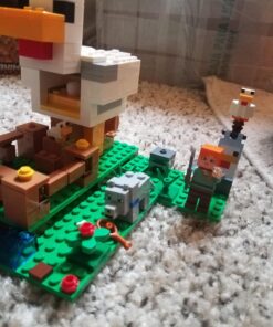 LEGO Minecraft The Chicken Coop 21140 Building Kit , 84 months to 168 months(198 Pieces) 21 71THsBVqfkL