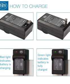 BM Premium 2 Pack of NB-11L, NB-11LH Batteries and Charger Kit for Canon PowerShot Elph 110, Elph 130, Elph 135 IS, Elph 140 IS, Elph 150 IS, Elph 160, Elph 170 IS, Elph 180, Elph 190 IS, Elph 320 HS, Elph 340 HS, Elph 350 HS, Elph 360 HS, A2300 IS, A2... 16 71TIcRneYBL