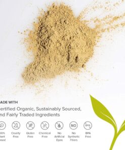 Banyan Botanicals Licorice Root Powder, 1/2 Pound - USDA Organic - Glycyrrhiza glabra - Ayurvedic Herb for Lungs, Skin, & Stomach … 8 Ounce (Pack of 1) 10 71TIjfKcQQL