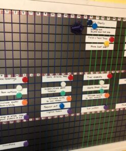 selizo 10 Rolls 1/8” Whiteboard Pinstripe Tape Dry Erase Board Tape Line Thin Striping Graphic Chart Art Tape Grid Lining Tape for White Board, 10 Colors 22 71TJo1nr1dL