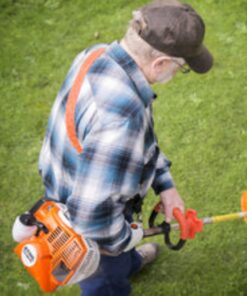 LimbSaver Comfort-Tech Power Tool Sling, for Weed Eaters, Brush Cutters, Leaf Blowers, and More, Fully Adjustable, Designed to Reduce Fatigue, Orange 13 71TK BhJp3L 1