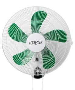 Alternative view of Hydrofarm ACF16 16 inch 3-Speed Wall-Mountable 90-Degree Hydroponic Grow Oscillating Fan, 16-Inch, Stainless Steel