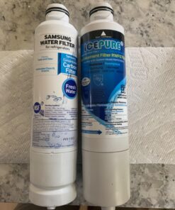 ICEPURE DA29-00020B Samsung Refrigerator Water Filter Replacement for DA29-00020A/B, HAF-CIN/EXP, RF28HFEDBSR, RF263BEAESR, RF263TEAESG, RF28HDEDBSR, HAF-CIN, RF4287HARS,RF4267HARS ,DA97-08006A 3PACK 47 71TL0 Ip7PL