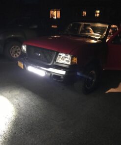 YITAMOTOR 22 Inch Light Bar Offroad Spot Flood Combo Led Bar Waterproof Dual Row LED Work Light with Wiring Harness compatible for Truck, 4X4, ATV, Boat, Jeep, LED Light Bar 120W White 45 71TMFIgtUOL