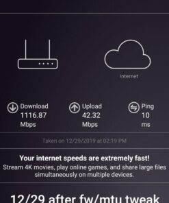NETGEAR Nighthawk 8-Stream AX8 Wifi 6 Router (RAX80) – AX6000 Wireless Speed (Up to 6 Gbps) | 2,500 sq. ft. Coverage AX6000 WiFi 6 | 8 Streams 39 71TMOCE0UCL