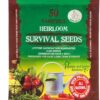 Heirloom Vegetable Seeds Non GMO Survival Seed Kit - Part of Our Legacy and Heritage - 50 Varieties 100% Naturally Grown- Best for Gardeners Who Raise Their Own Healthy Food 1 2 71TMcO22mEL