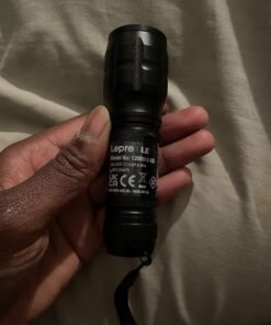 Lighting EVER LED Flashlights High Lumens, Small Flashlight, Zoomable, Waterproof, Adjustable Brightness Flash Light for Outdoor, Emergency, AAA Batteries Included, Tactical & Camping Accessories 1 31 71TNISGwQKL