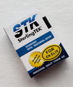 STK EN-EL15 EN-EL15B EN-EL15c Replacement Battery for Nikon D750 D7500 Z6 D7000 D850 D7200 D7100 7100 D800 D810 V1 EN-EL15a D610 610 750 7500 D500 Z5 29 71TNXLDJfqL