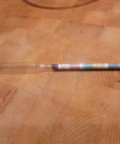 Brewer's Elite Hydrometer & Plastic Test Jar - for Home Brew Beer, Wine, Mead and Kombucha - Deluxe Triple Scale Set, Hardcase and Cloth - Specific Gravity ABV Tester Hydrometer & Plastic Test Jar Kit 37 71TO2XwbWL