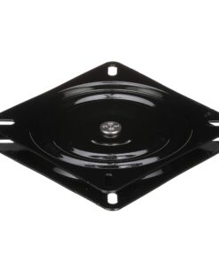 Alternative view of Attwood 17720 Seat Swivel, for Boat Seat, 6 ¼ Inches, 0-Degrees Tilt, Aluminum, Black Power Coated 0 Degree Tilt Seat Swivel Mount