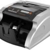 Carnation CR180 Money Counter Machine with Counterfeit Bill Detection and 3 Banknote Tester Pens - Scan Bills with UV and MI Technology - Multi-Currency Checker for US Dollar, Euro, Mexican Pesos