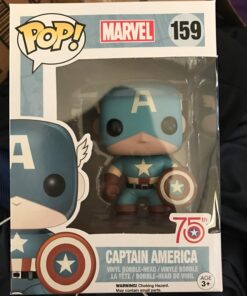 Funko POP Marvel: Captain America Sepia Tone 75th Anniversary Action Figure (Amazon Exclusive) 15 71TOyeNTkgL