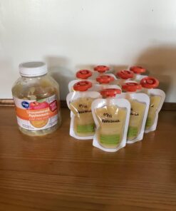 Infantino Disposable Squeeze Pouches, Portable Homemade Semi-Solid Food for Babies and Toddlers, 4 Fl Oz (Pack of 50) 50 Squeeze Pouches Pack 42 71TPYiwCMQL