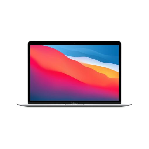 Apple 2020 MacBook Air Laptop M1 Chip, 13” Retina Display, 8GB RAM, 256GB SSD Storage, Backlit Keyboard, FaceTime HD Camera, Touch ID. Works with iPhone/iPad; Silver Without AppleCare+