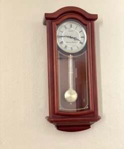 SEIKO Mahogany Wall Clock with Pendulum 10 71TQ8HKtdgL