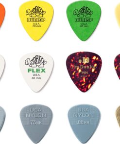 JIM DUNLOP Variety Pack Guitar Picks, 12 Pack 12 71TQSHYNrvL
