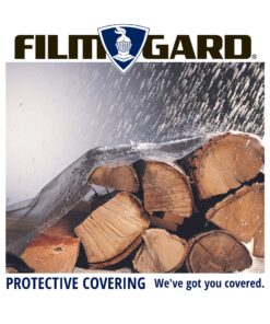 Film-Gard 626031 Construction Plastic Sheeting 10' Width X 100' Length X 6 mil Thick, Black, 1 Count 10'x100' 11 71TQz8v6ReL