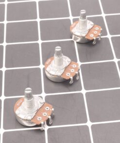 Full Size B250k Electric Guitar Potentiometer Bass Volume Pots Tone Long Split Shaft 18mm Pack of 5 16 71TR7U96paL