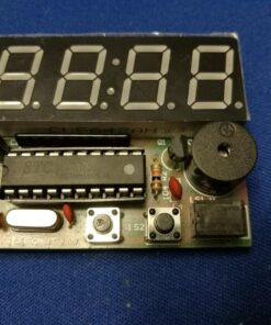 MiOYOOW 4-Digit Digital Clock Kits with PCB, DIY Alarm Clock Soldering Project Kit for Learning Electronics Soldering Practice with English Instructions 1 Pack-4 Digit Clock Kit(0.56 Inch) 84 71TRl4Eid7L