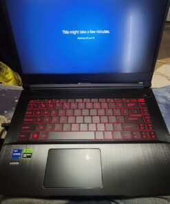 MSI Thin GF63 15.6" 144Hz Gaming Laptop: 12th Gen Intel Core i7, NVIDIA GeForce RTX 4050, 16GB DDR4, 512GB NVMe SSD, Type-C, Cooler Boost 5, Win11 Home: Black 12VE-066US 12th Gen i7 15.6" 27 71TRqqOyIWL