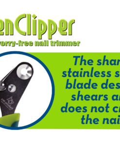 Zen Clipper Pet Nail Clipper for Cats – Cat Nail Clipper for Safer Cat Grooming and Nail Care - Clean, Quiet, and Easy-to-Use Stainless Steel Cat Claw Trimmer - (2.5mm Hole) Small - 2.5mm hole 24 71TRshdWTtL