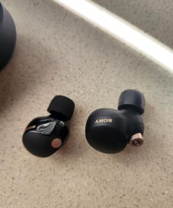 Sony WF-1000XM5 The Best Truly Wireless Bluetooth Noise Canceling Earbuds Headphones with Alexa Built in, Black- New Model 49 71TS5BsxML