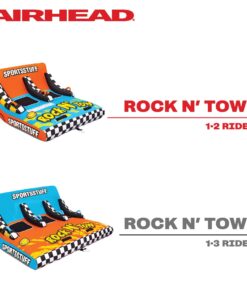 Sportsstuff Rock N' Tow, Towable Tube for Boating with 1, 2, and 3 rider Options 1-2 Rider 10 71TS8tADDWL