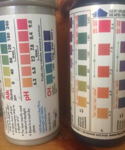 AquaChek SPA 6-in-1 Test Strips - Spa Test Strips for Total Bromine, Total Chlorine, Free Chlorine, pH, Total Alkalinity, and Total Hardness - Professional Water Quality Testing Kit (50 Strips) 1-Pack 13 71TSNybDX8L