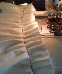 SINGER | Ruffler Attachment Presser Foot, Perfectly Spaced Pleats / Gathers, Easily Adjust Closeness & Depth, Light to Medium Fabrics - Sewing Made Easy, Silver 22 71TSVioGkgL 1