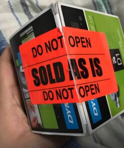 DYMO 45013 D1 Tape Cartridge for Dymo Label Makers, Created Specifically for Your LabelManager and LabelWriter Duo Label Makers, 1/2-inch x 23 Feet, Black on White, Pack of 4 15 71TSbiqvq2L