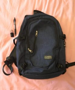 Mancro Laptop Backpack, 15.6 inch Business Backpack Water Resistant Laptops Backpack for Men Women Travel Backpack with USB Charging Port(Blue, 15.6 inch) Blue 67 71TTpr5ukBL