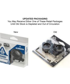 UTG 30mm/2PCs Low Profile Picatinny/Weaver Rings 13 71TUGkuz32L
