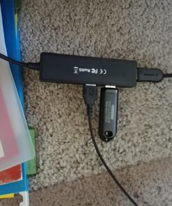 USB Hub 3.0 Splitter, TSUPY USB 3.0 Hub Multi USB Adapter Port Expander with 4ft Cable, SD/TF Card Reader & 3 USB 3.0 Ports Compatible for PC, Laptops, Surface Pro, MacBook, iMac Pro 4 FT 45 71TUh823EML 1