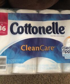 Cottonelle CleanCare Family Roll + Toilet Paper, Bath Tissue, 18 Toilet Paper Rolls 27 71TVEcBQ1oL 1