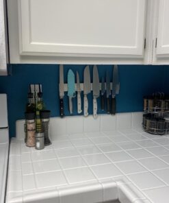 Modern Innovations 16 Inch Stainless Steel Magnetic Knife Bar with Multi-Purpose Functionality as a Knife Holder, Knife Strip, Magnetic Tool Organizer, Art Supply Organizer & Home Organizer 27 71TVuEfe2fL