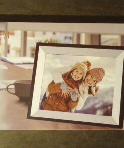 10.1 inch WiFi Digital Picture Frame, 32GB Smart Digital Photo Frame with WiFi Share Photo Video via Frameo App 10.1" Black 46 71TW4Ym436L