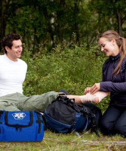 Dixie EMS First Responder Fully Stocked Trauma First Aid Kit – Blue 11 71TWRsjVNnL