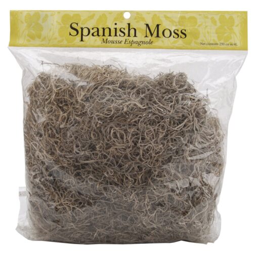 Panacea Spanish Moss, 8 oz (250 cubic Inch), Natural, Brown