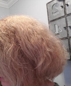 MiroPure Upgraded Ceramic Ionic Hair Straightener Brush for All Hair Types with Five Heat Settings + LED Display+Auto Shut-Off Function for Straightening Hair Beard and Adding Shine 40 71TXPozJvL