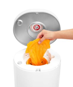 Munchkin® Arm and Hammer Diaper Pail Snap, Seal and Toss Refill Bags, Holds 600 Diapers, White 20 Count 20 Pack 26 71TY6jdY48L