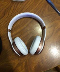 Beats Solo3 Wireless On-Ear Headphones - Apple W1 Headphone Chip, Class 1 Bluetooth, 40 Hours of Listening Time - Rose Gold (Previous Model) 32 71TYsCpBgSL