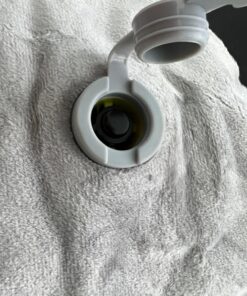 TREKOLOGY Inflatable Neck Pillow for Travel - Ultimate Comfort and Support for Airplanes, Cars, and More - Ergonomic Design for Restful Sleep and Neck Relief - Essential Travel Accessory Navy Blue 24 71TZHU0Do6L