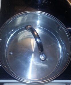 Cook N Home Kitchen Cookware Sets, 12-Piece Basic Stainless Steel Pots and Pans, Silver Stainless Steel Handle 49 71TZIDRaRlL