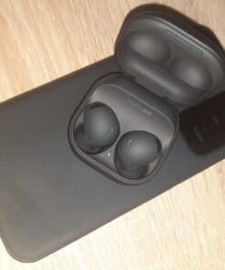 SAMSUNG Galaxy Buds 2 Pro True Wireless Bluetooth Earbuds, Noise Cancelling, Hi-Fi Sound, 360 Audio, Comfort Fit In Ear, HD Voice, Conversation Mode, IPX7 Water Resistant, US Version, Graphite Buds2 Pro Only 38 71TZMK fyL