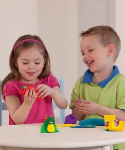 Play-Doh Modeling Compound 24-Pack Case of Colors, Party Favors, Non-Toxic, Multi-Color, 3-Ounce Cans, Ages 2 and up (Amazon Exclusive) Multicolor Frustration-Free Packaging 36 71TZs4u5PTL