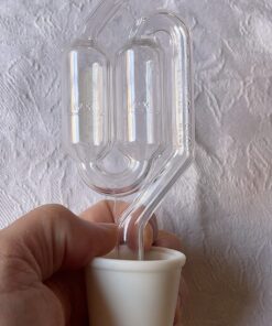 Twin Bubble Airlock and Carboy Bung (Pack of 2) 25 71TaaA jy1L